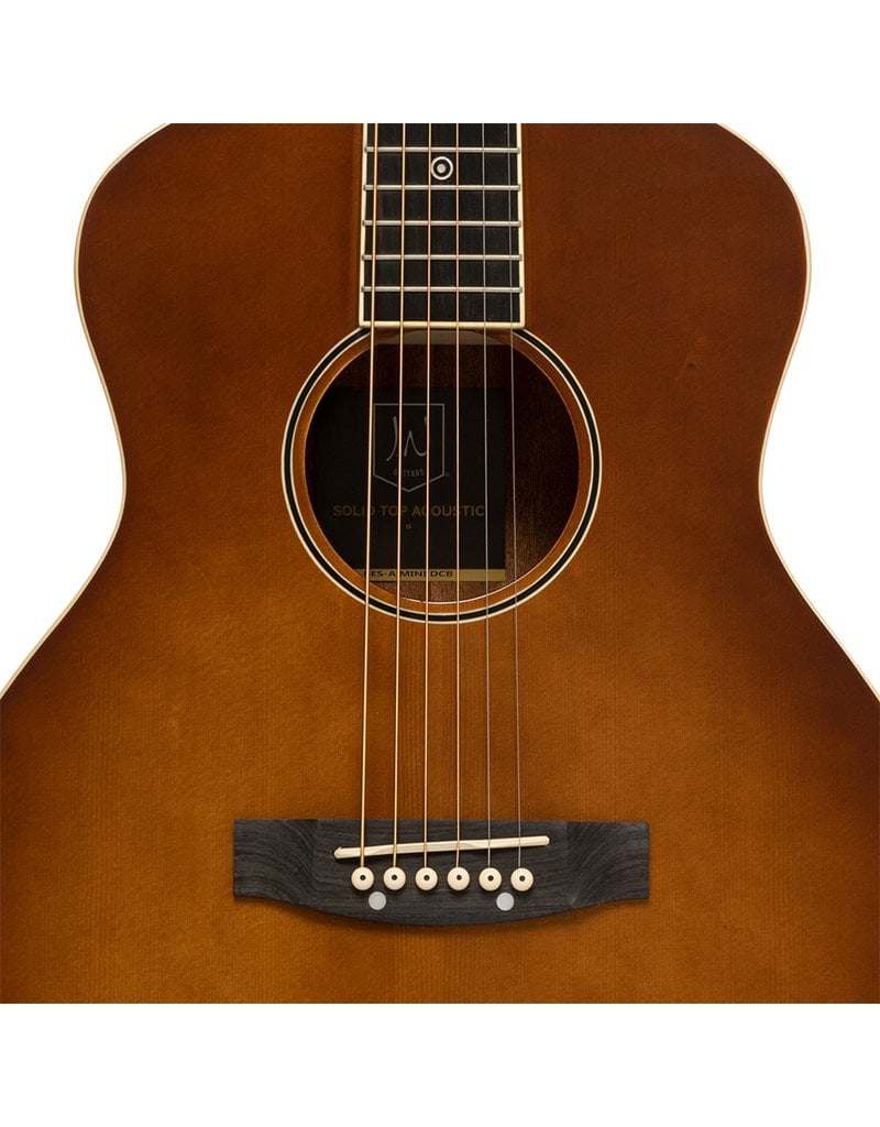 J.N. Guitars BES-A Mini DCB Acoustic travel guitar