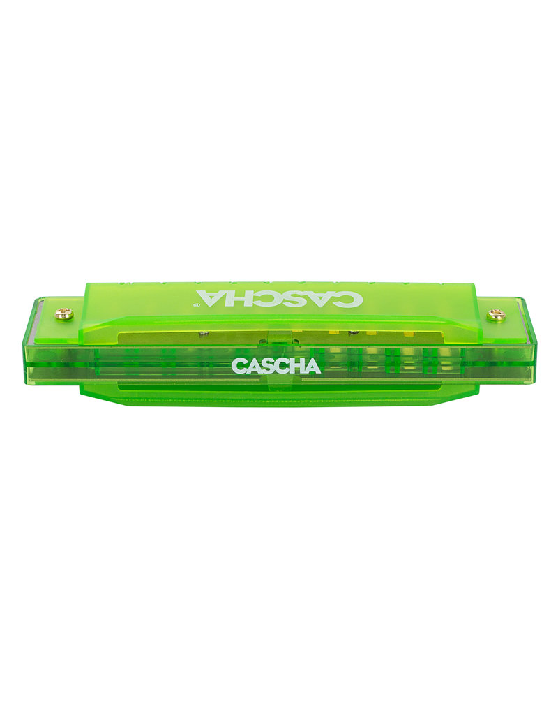 Cascha Fun blues harmonica green