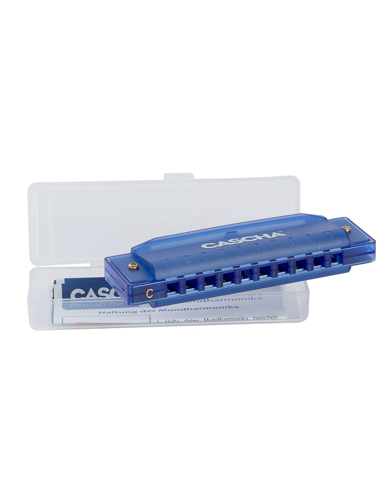 Cascha Fun blues mondharmonica blauw