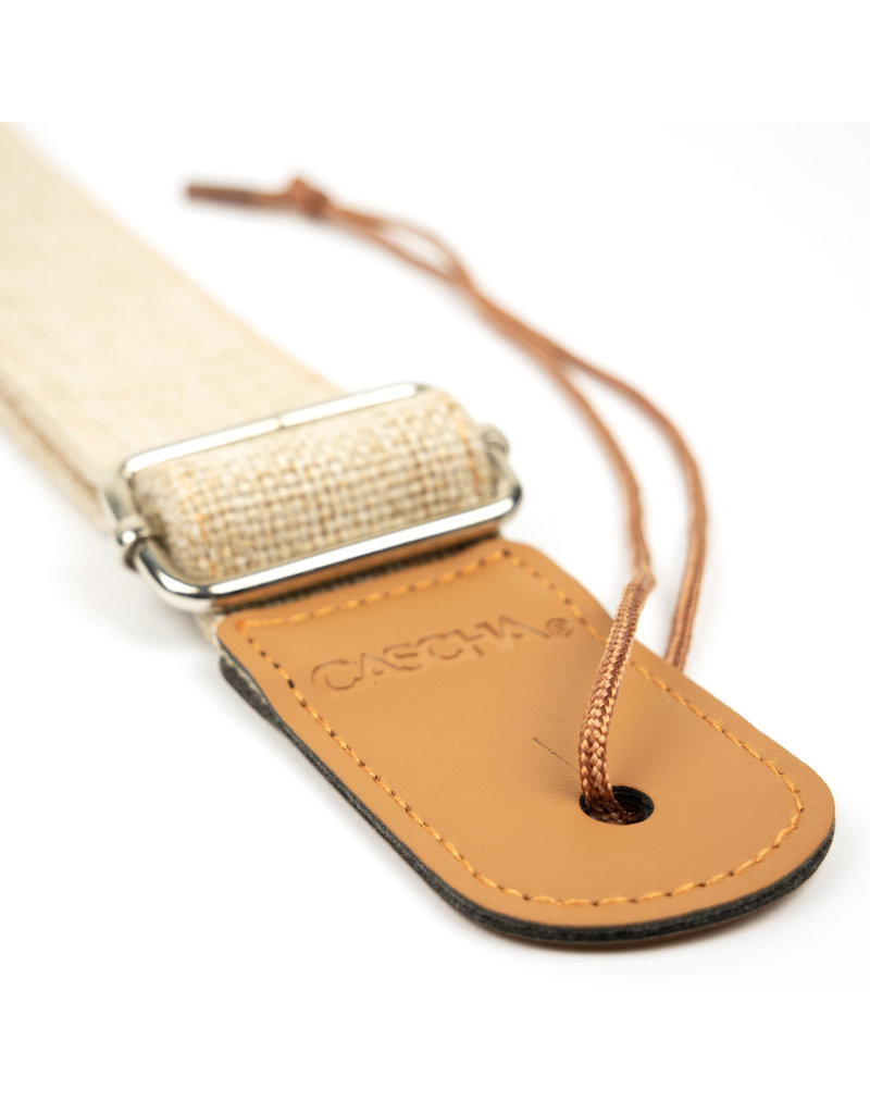 Cascha Ukelele riem katoen beige