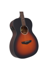 D'angelico Premier Tammany LS akoestisch/elektrisch gitaar Vintage Sunburst