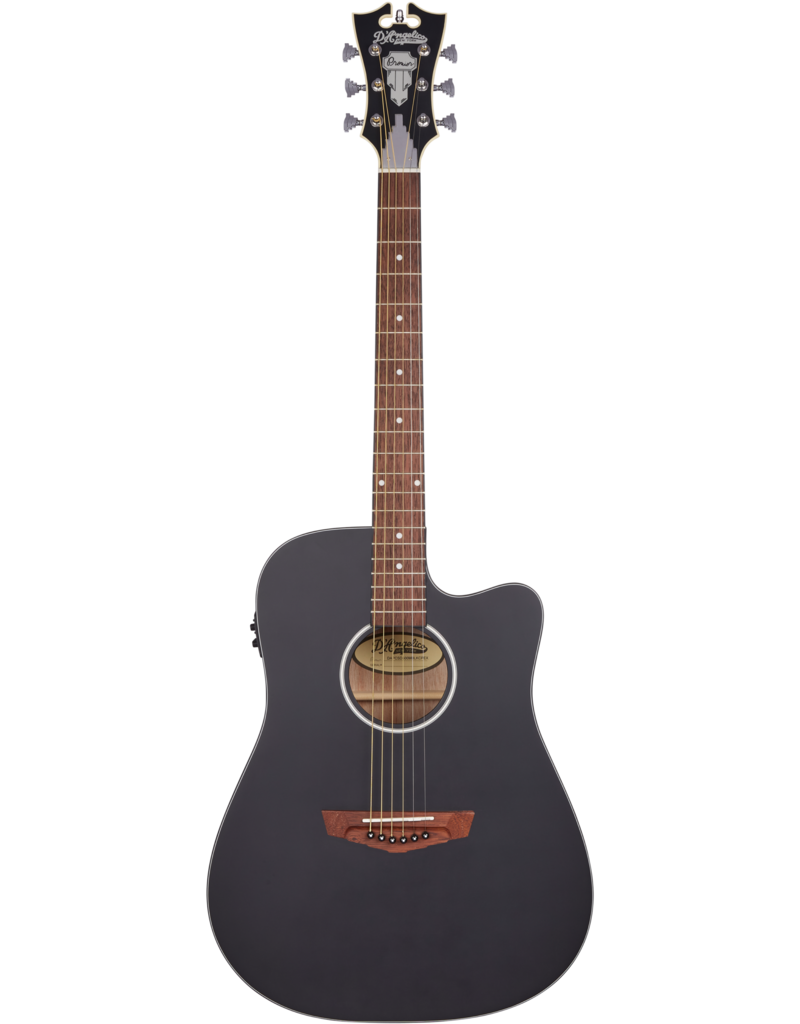 D'angelico Premier Bowery CS acoustic/electric guitar Black