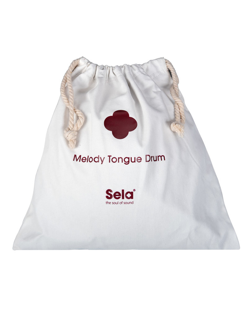 Sela SE372 Melody Tongue Drum 10 inch C-Majeur wit