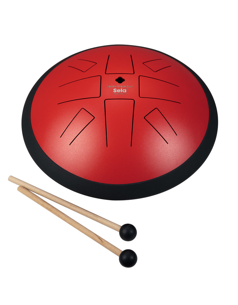 Sela SE374 Melody Tongue Drum 10 inch C Pygmy Red