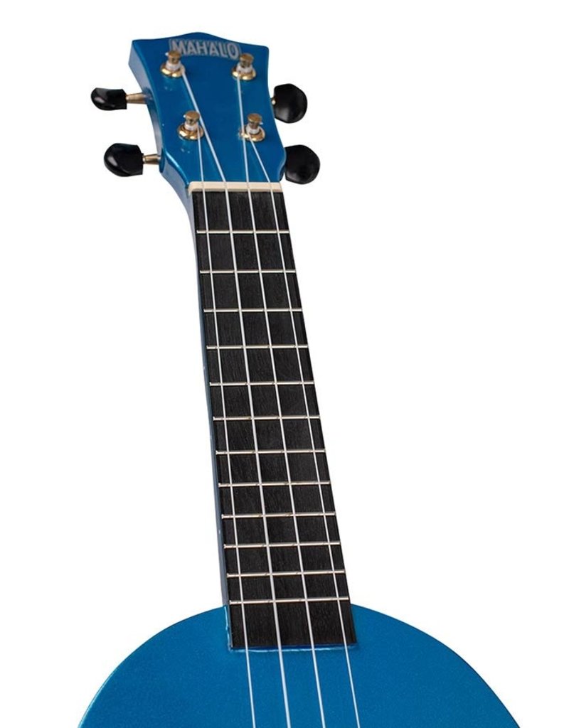 Mahalo Alien ukulele blue