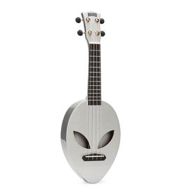 Mahalo Alien ukulele silver