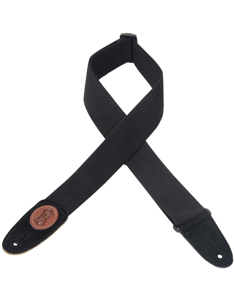 Levy's MSSC8-BLK guitar strap black