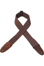 Levy's MSSC8-BRN guitar strap brown