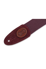 Levy's MSSC8-BRG guitar strap burgundy