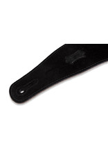 Levy's MS26-BLK suede guitar strap black