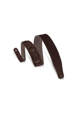 Levy's MS26-BRN suede guitar strap brown