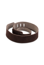 Levy's MS26-BRN suede guitar strap brown