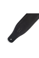 Levy's M26PD-BLK leather guitar strap black