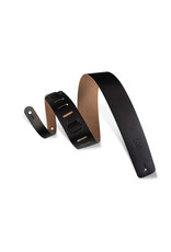 Levy's M1-BLK leather guitar strap black