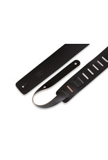 Levy's M1-BLK leather guitar strap black