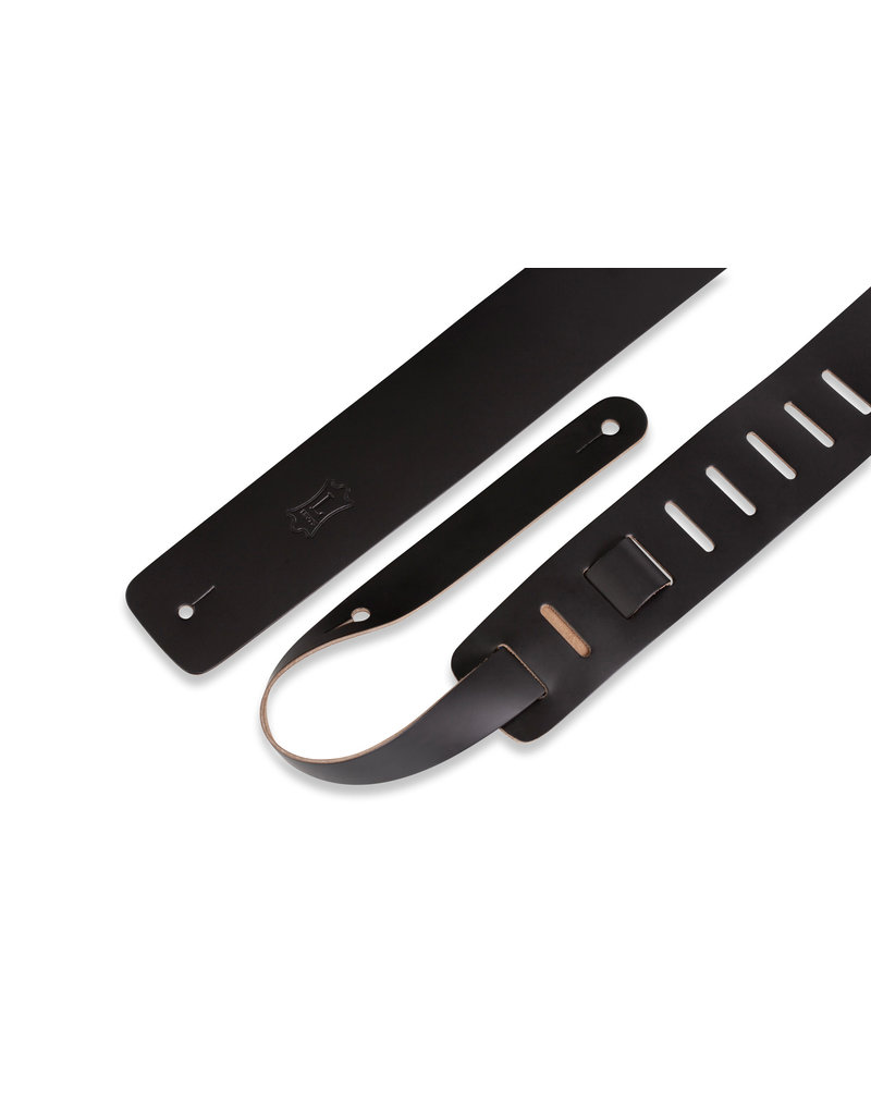 Levy's M1-BLK leather guitar strap black