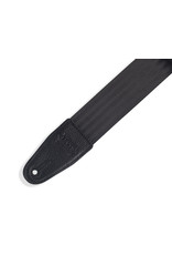 Levy's M8SB-BLK seatbelt guitar strap black