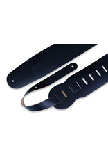 Levy's M4-BLK leather guitar strap black