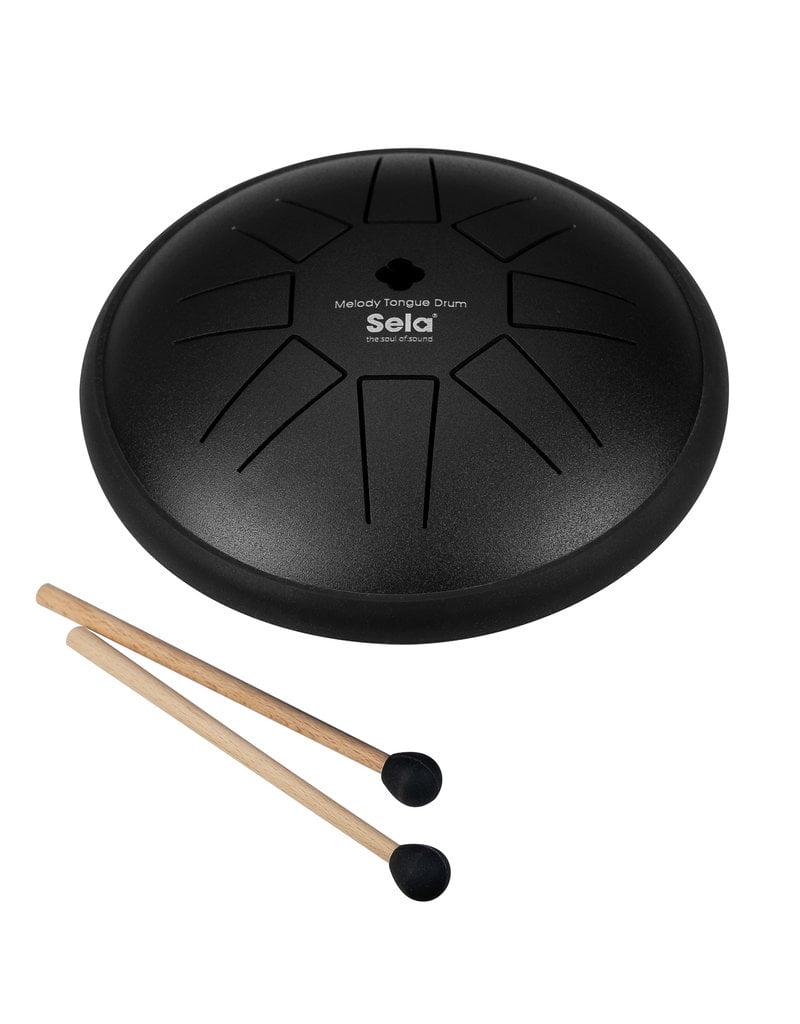 Sela SE360 Melody Tongue Drum 6 inch C-Major black