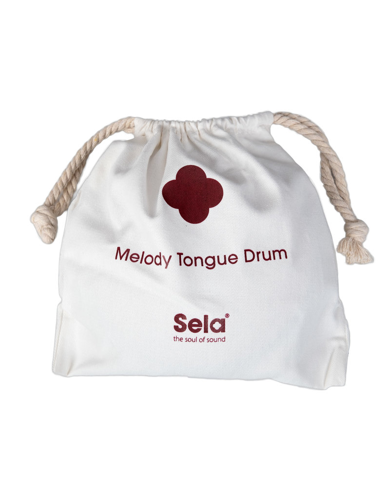 Sela SE360 Melody Tongue Drum 6 inch C-Majeur zwart