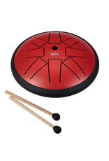 Sela SE362 Melody Tongue Drum 6 inch F-Mineur pentatonisch rood