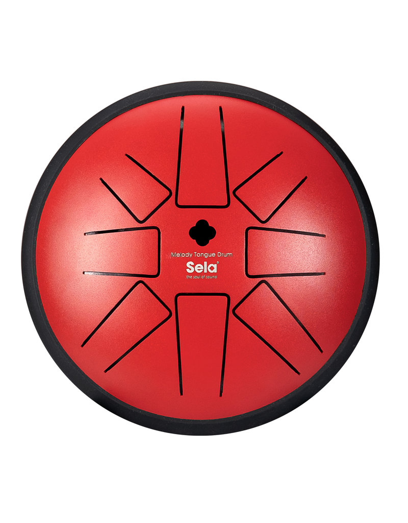 Sela SE362 Melody Tongue Drum 6 inch F-Minor pentatonic red