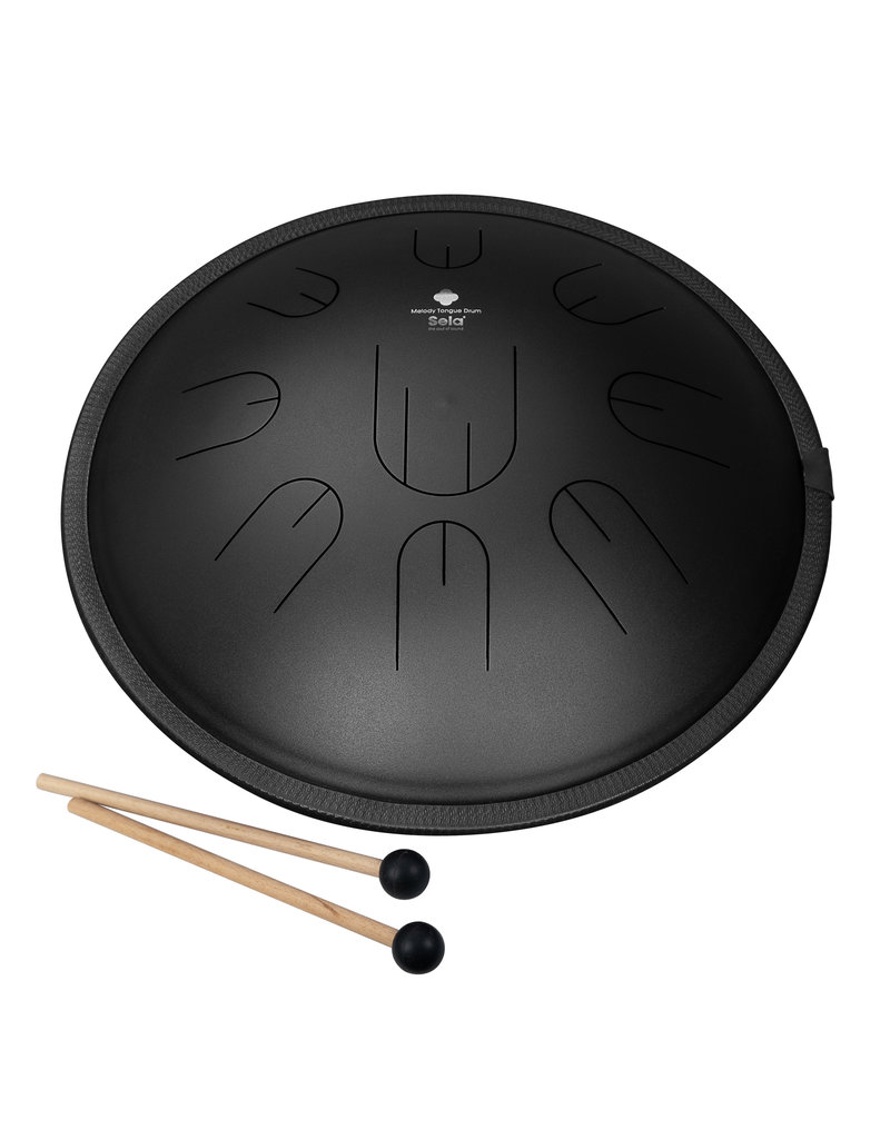 Sela SE380 Melody Tongue Drum 14 inch D Kurd black