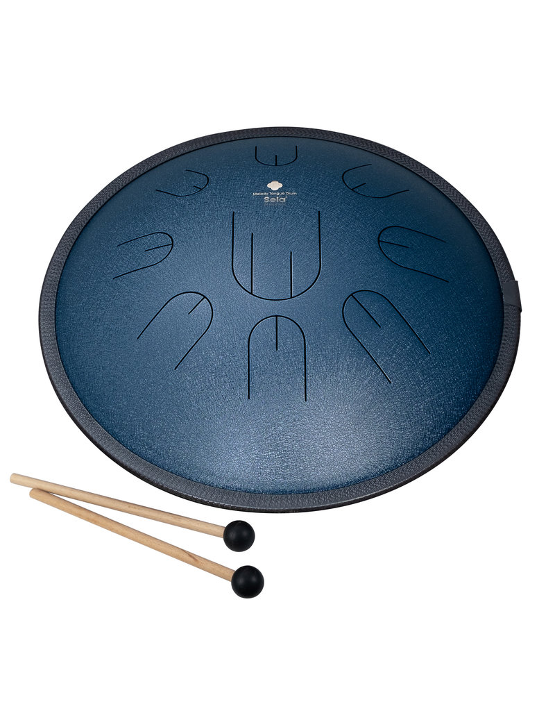 Sela SE381 Melody Tongue Drum 14 inch D Amara navy blue