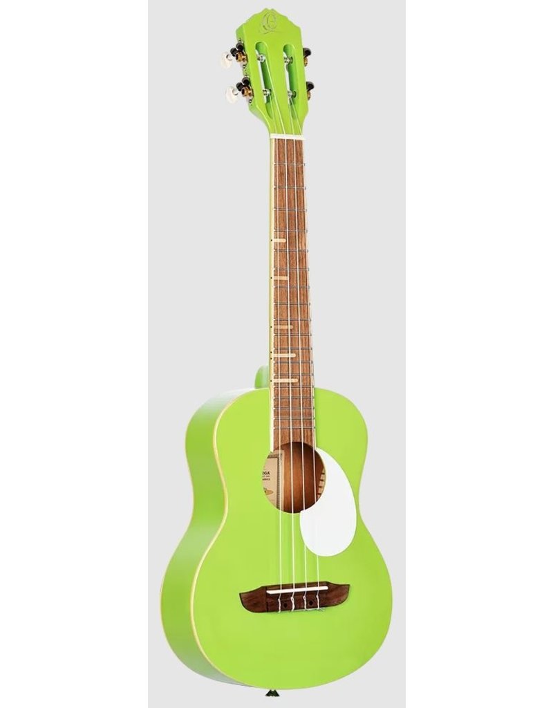 Ortega RUGA-GAP Gaucho tenor ukulele green apple