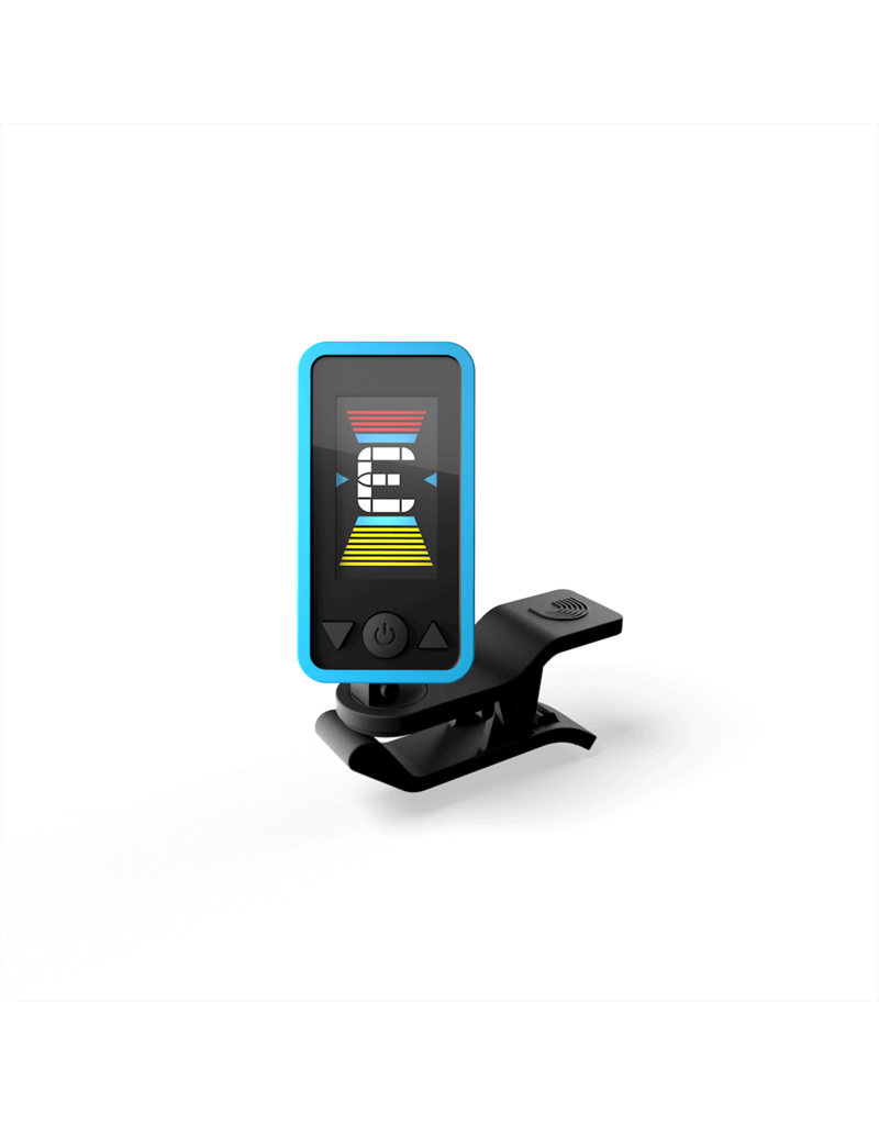 D'addario Eclipse tuner Chromatische Headstock Tuner Blauw