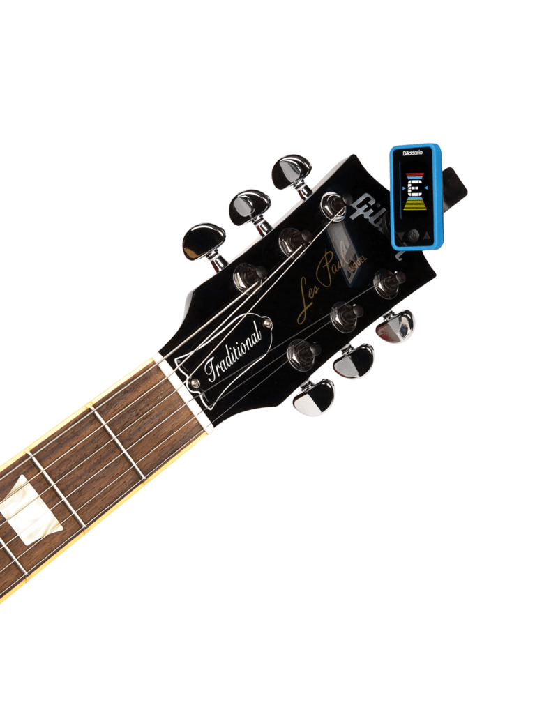 D'addario Eclipse tuner Chromatische Headstock Tuner Blauw