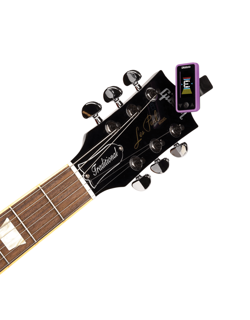 D'addario Eclipse tuner Chromatic Headstock Tuner Purple