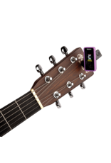 D'addario Eclipse tuner Chromatic Headstock Tuner Purple