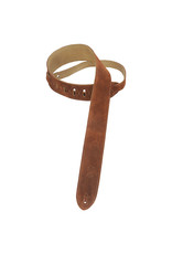 Levy's MS12-BRN suede guitar strap brown