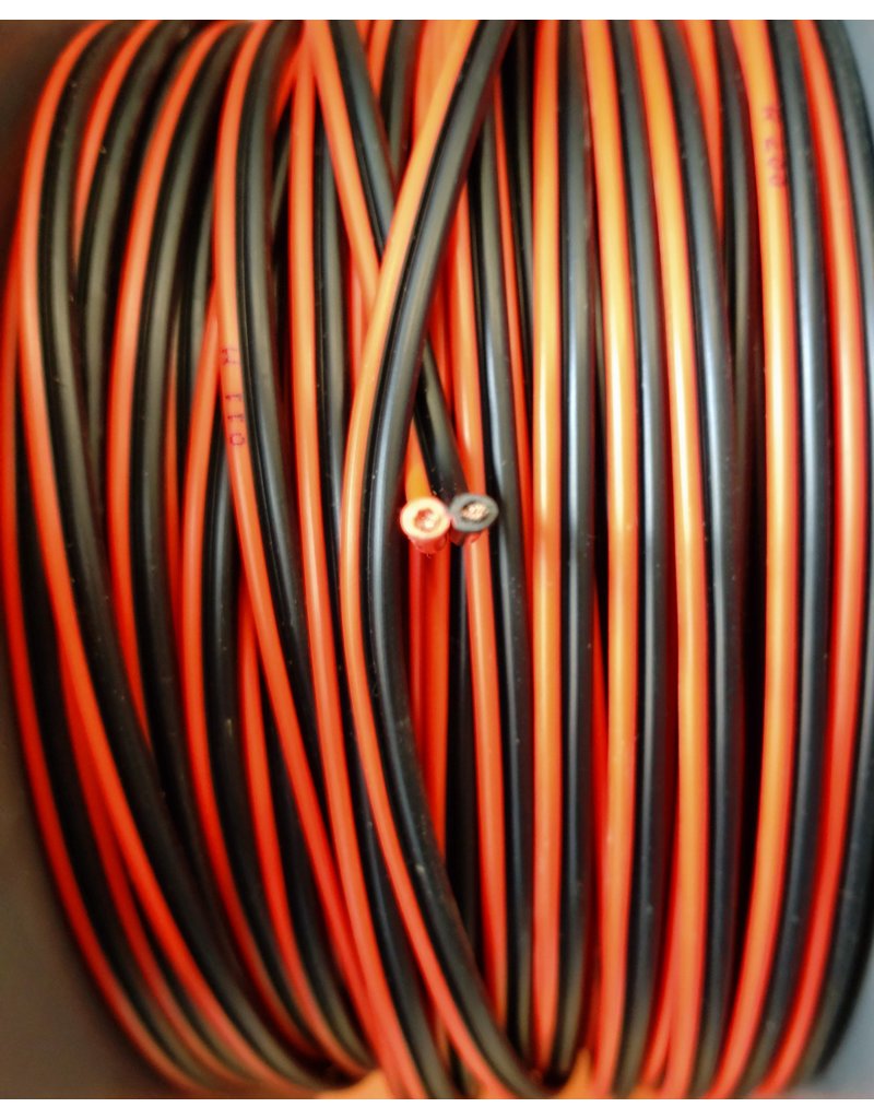 Radiobeurs Speaker cable Red/Black 1,50mm² per meter