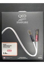 QED Ruby Anniversary speaker cable 2 pair 2 meter