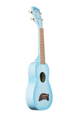 Kala Makala MK-SD/LBLBURST Soprano Dolfin ukulele light blue burst