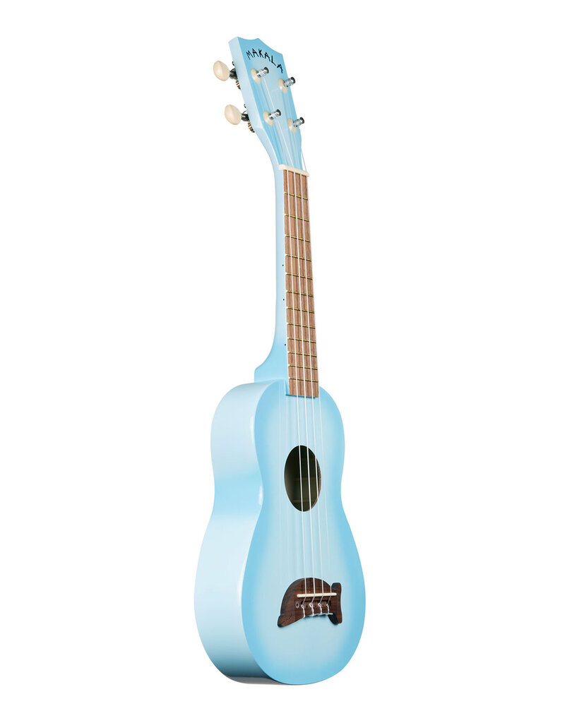 Kala Makala MK-SD/LBLBURST Soprano Dolfin ukulele light blue burst