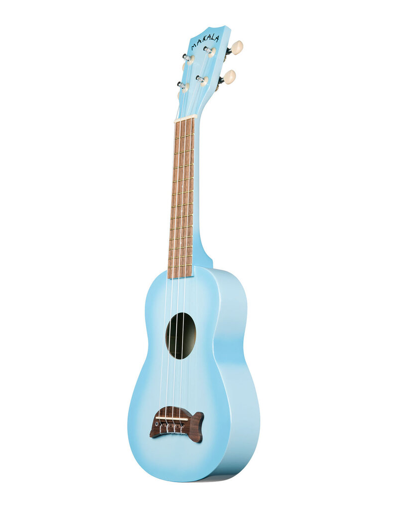 Kala Makala MK-SD/LBLBURST Sopraan Dolfijn ukelele licht blauw burst