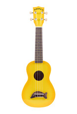 Kala Makala MK-SD/YLBURST Soprano Dolfin ukulele yellow burst