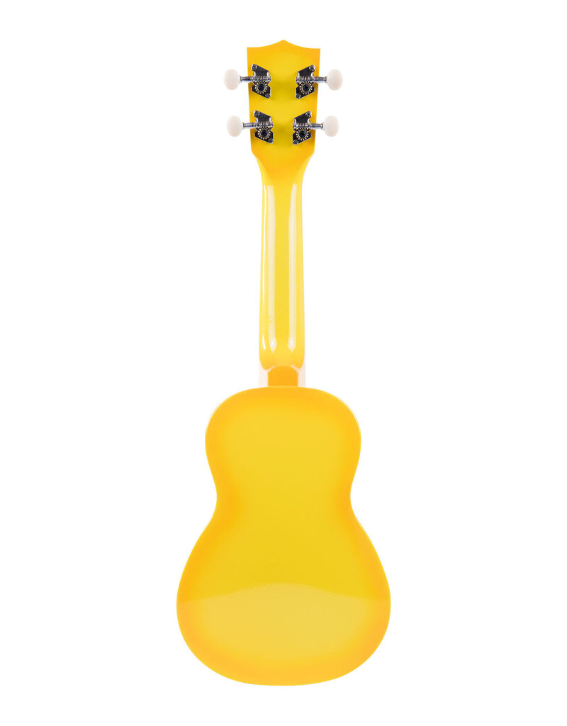 Kala Makala MK-SD/YLBURST Soprano Dolfin ukulele yellow burst