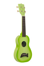 Kala Makala MK-SD/GRNBURST Sopraan Dolfijn ukelele groene appel burst