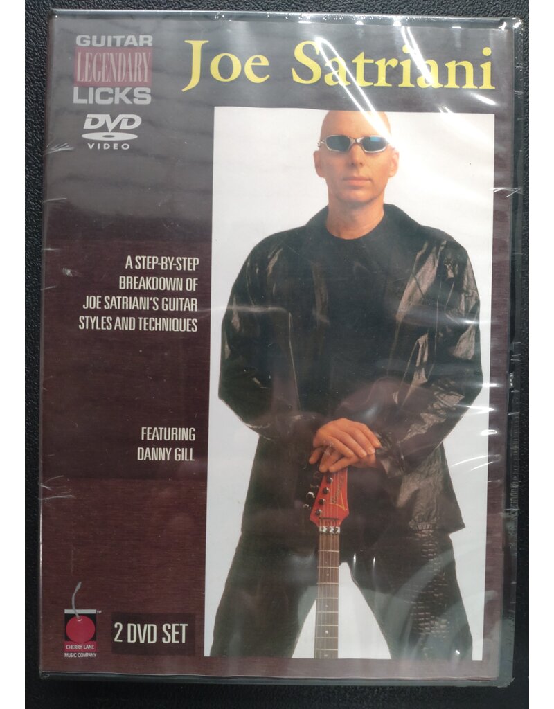 Hal Leonard Guitar Legendary Licks Joe Satriani DVD