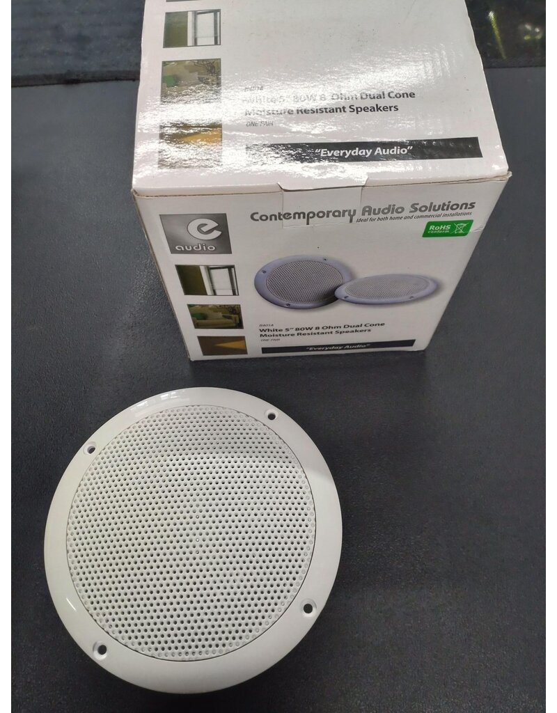 eaudio B401A Moisture resistant ceiling speakers white (2 speakers)