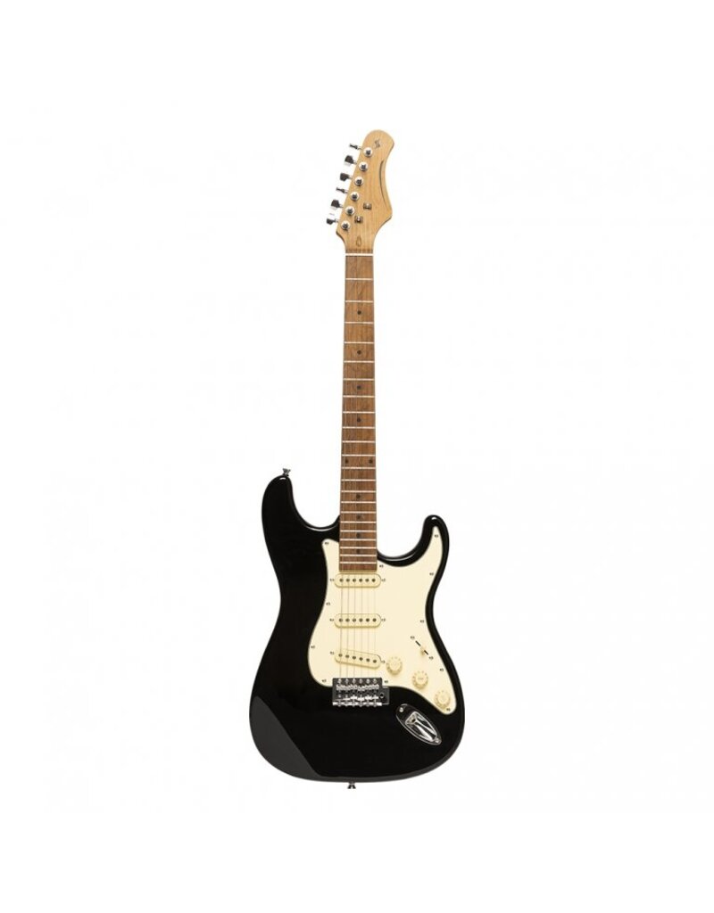 Stagg SES-55 BLK Electric guitar black