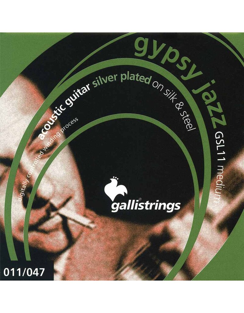 Gallistrings GSL11 Gypse Jazz Silk & Steel medium