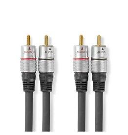 Nedis Stereo audio cable 0,75m