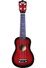 CLX Music Calista 21 sopraan ukelele Redburst