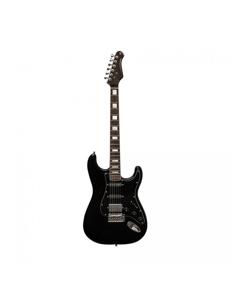 Stagg SES-60 BLK Elektrisch gitaar zwart