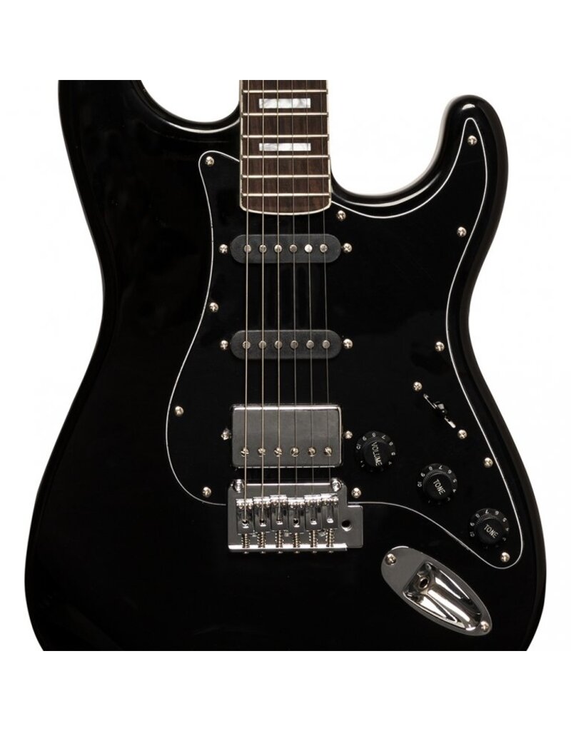 Stagg SES-60 BLK Elektrisch gitaar zwart